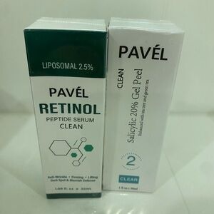 Medical grade skincare! PAVEL Retinol Peptide Serum Clean
